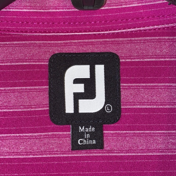 FootJoy men’s President’s Cup striped polo - Picture 3 of 6